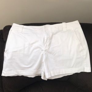 White shorts